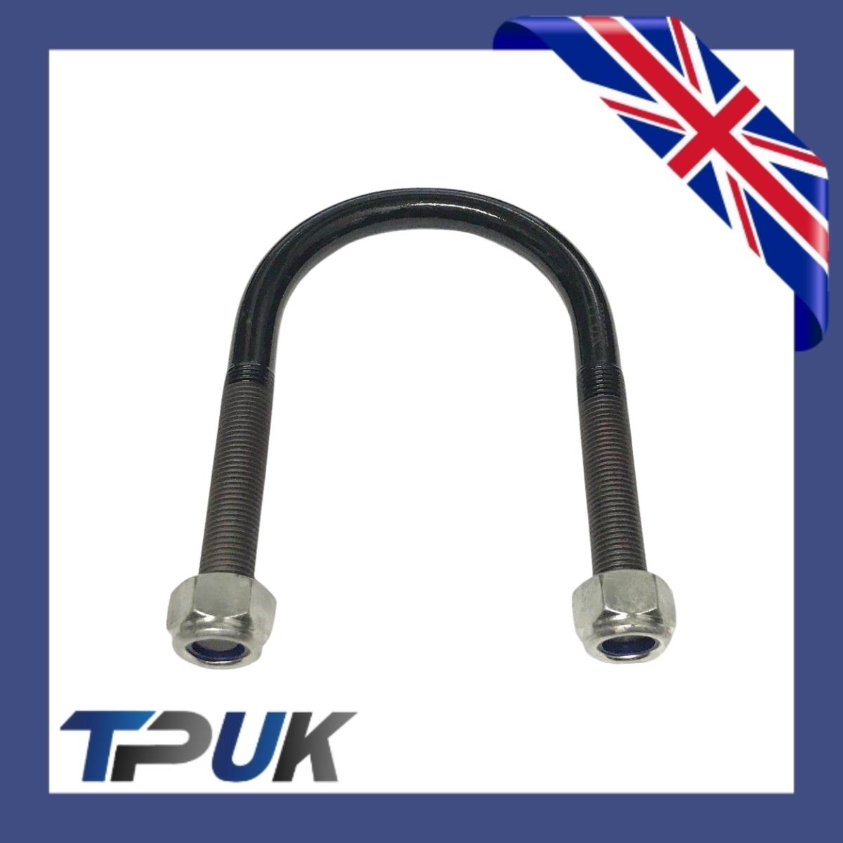Ford Transit Mk7 Mk8 Leaf Spring U Bolt + Locknut 1 2 3 Leaf Spring 75Mm  Per 1