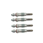 Heater Glow Plugs For Ford Escort Fiesta Orion 1.6 D Diesel Dual Core Per 4