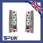 Transit Connect Rear Lamp Lens Light 2009 On Mk2 Right + Left OS+NS Pair (2)