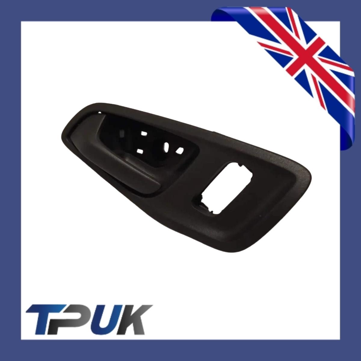 Ford Transit Mk8 + Transit Custom Inner Front Door Handle Left Side Black Type
