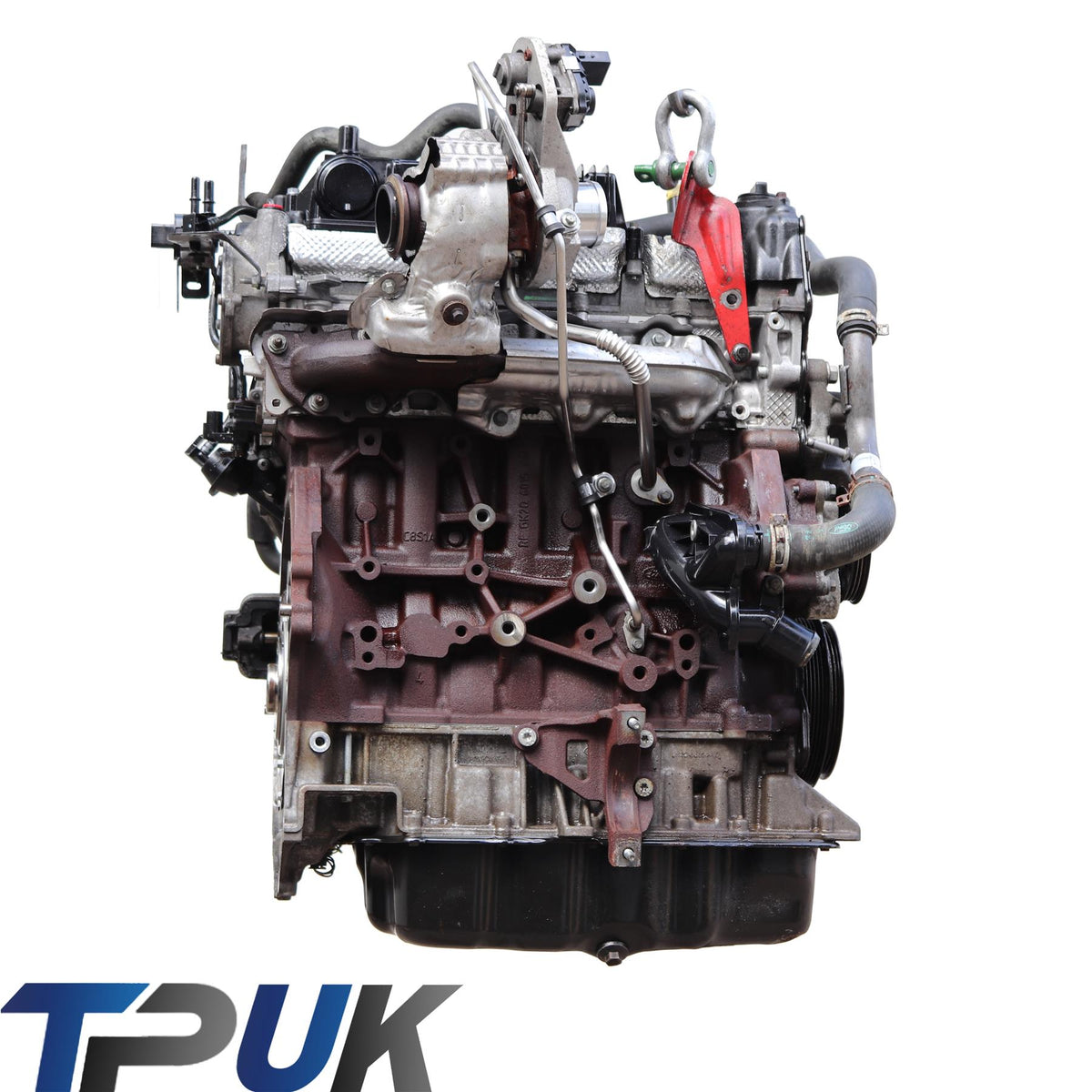 ENGINE FOR FORD TRANSIT MK8 CUSTOM 2.0 FWD ECOBLUE ADBLUE COMPLETE YLF6 EURO 6