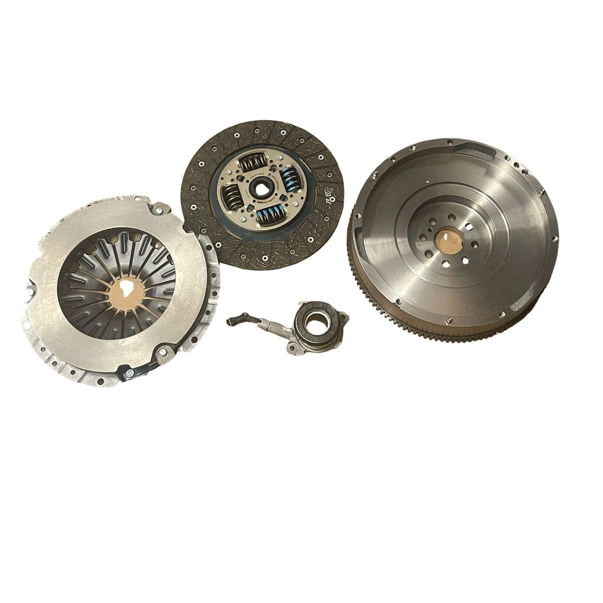 4 Piece Clutch Kit For Ford Transit Mk8 Custom 2.0 Fwd Ecoblue & Solid Flywheel