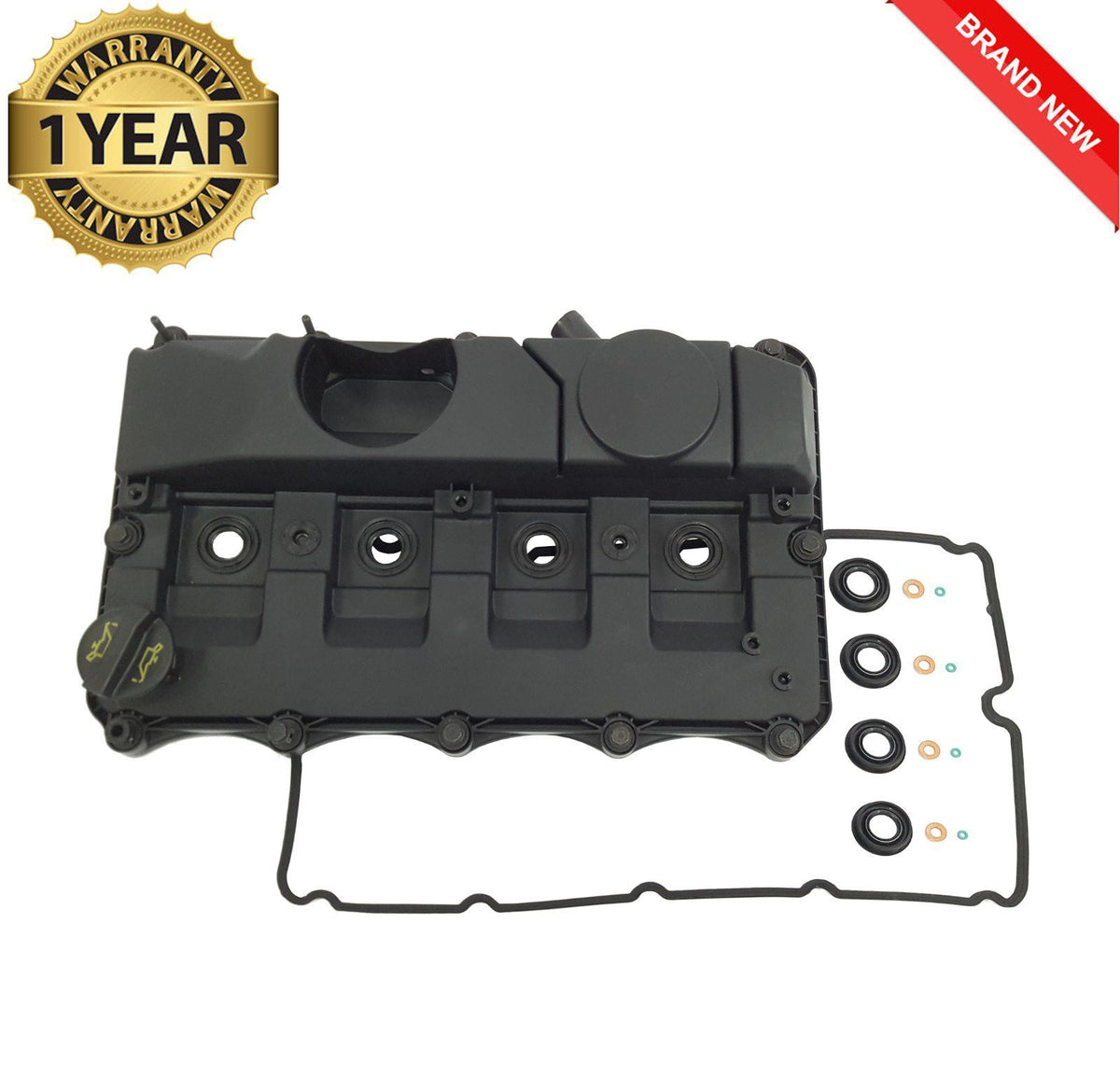 Camshaft Rocker Cover Ford Transit Mk7 2.4 Rwd Gasket Injector Seals Washers