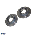 Rear Brake Discs For Ford Transit 2.2 Fwd 2006-2014 Mk7 Pair Left Right