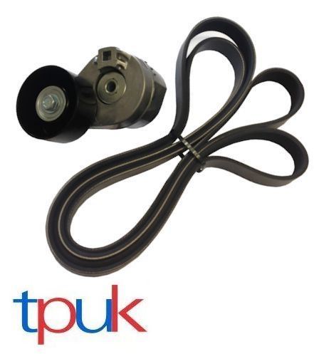 Transit Fan Drive Belt And Tensioner 2.4 Mk6 2000-2006 1755162 7Pk2710 Less A/C