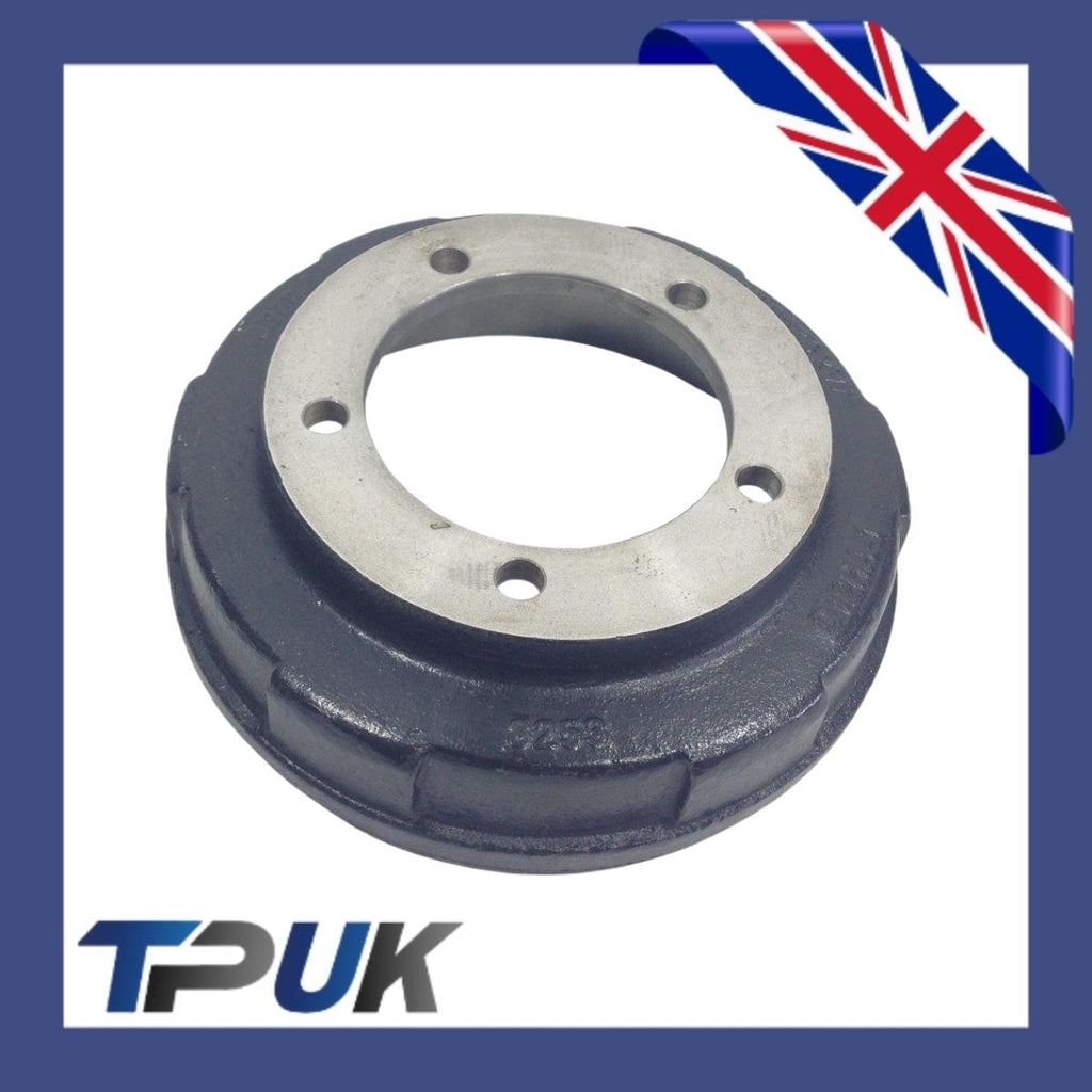 Brake Drum For Ford Transit 2.0 Fwd Single Wheel 5 Stud 2000-2006 Mk Per 1