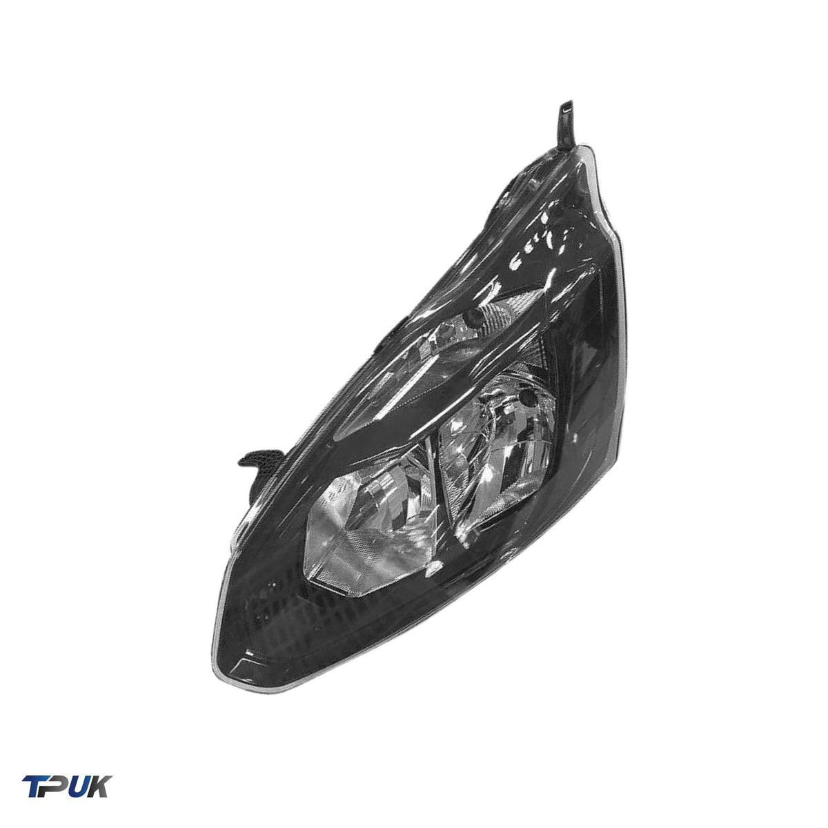 Headlight For Ford Transit Custom 2.0 2.2 2012 On Lhd In Black Front Left