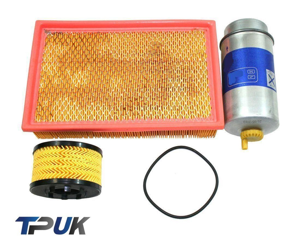Oil Air Fuel Filter Service Kit For Ford Transit Mk6 2.4 135 140Ps 2004 To 2006