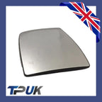 Ford Transit Mk8 2014 On Left Passengers Upper Wing Mirror Glass + Back Plate