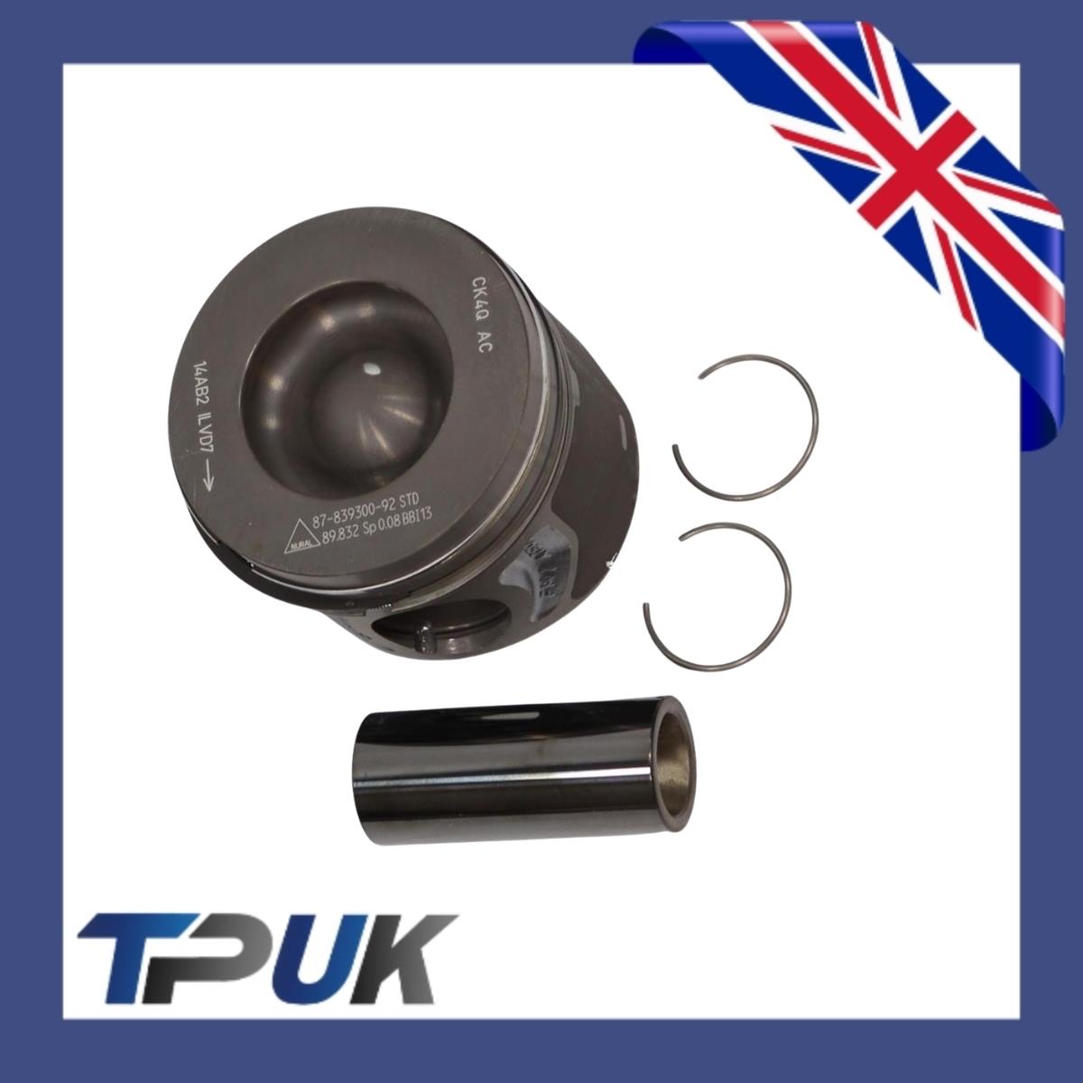 Set of 5 Pistons For Ranger 3.2 4.0 2011 On With Rings Pin 0.50 Oversize 72768