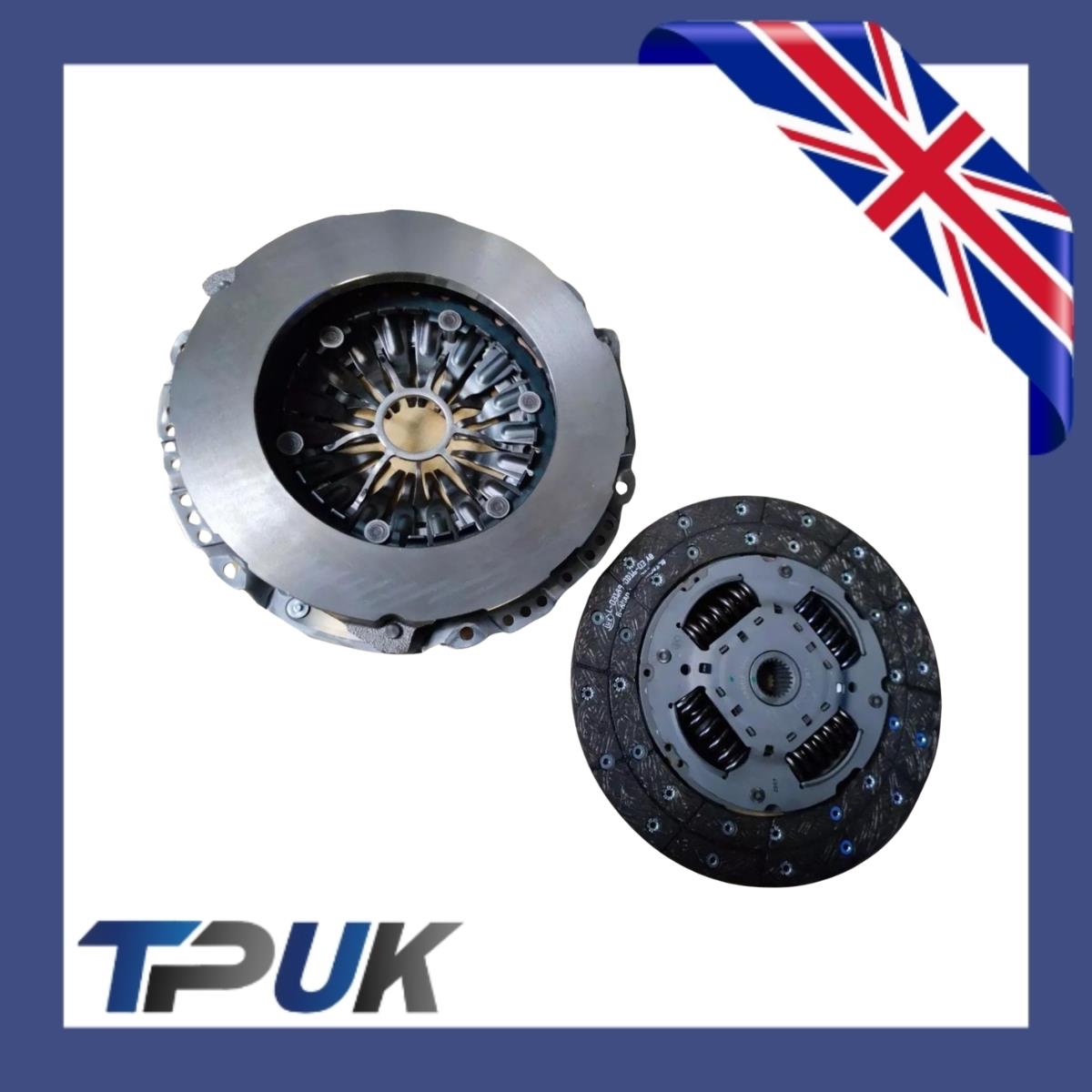2 Piece Clutch Kit Duel Mass Flywheel 6 Speed For Ford Transit 2.2 2007 On 1717548