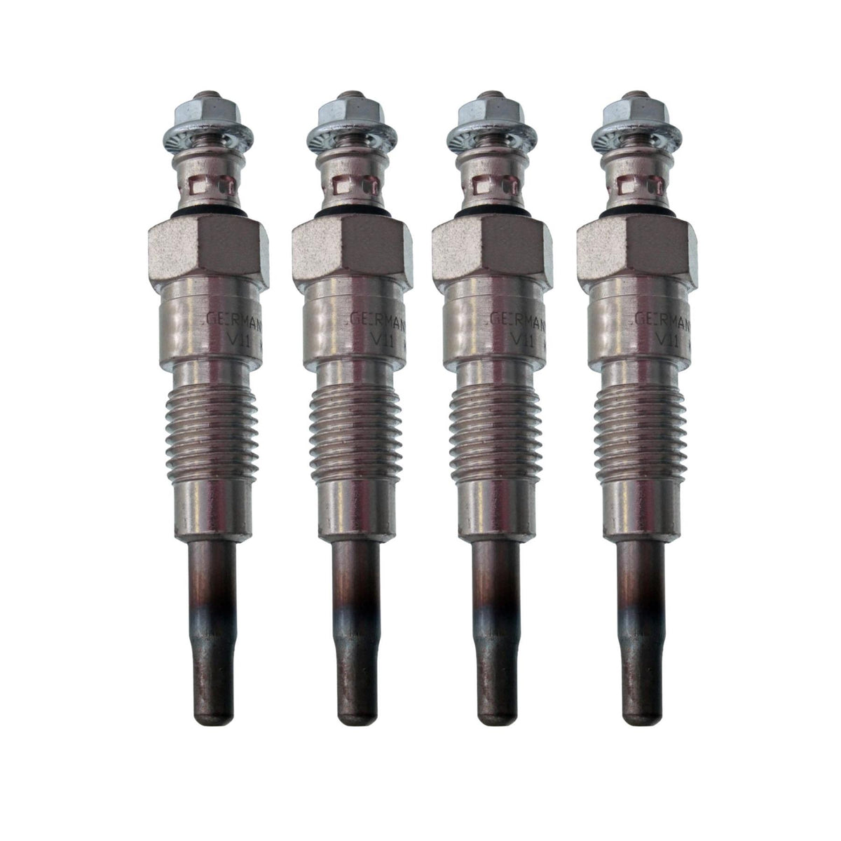Glow Plugs For Nissan Pick Up 2.5 1986-1998 Per 4 1106510G00 0.100.220.118