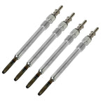 Glow Plugs For Puch G-Modell G 300 Turbodiesel 1996-2000 Per 4 A0011592001