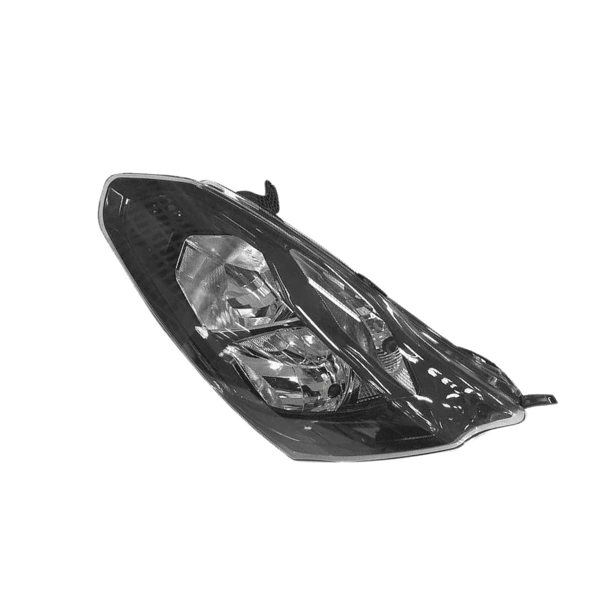 Headlight For Ford Transit Custom 2.0 2.2 2012 On Lhd In Black Front Left
