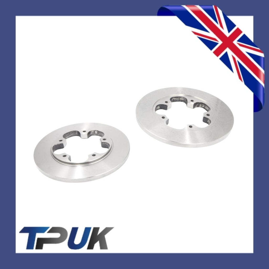 Rear Brake Discs Ford Transit Mk8 2.2 2.0 Rwd Double Rear Wheel Twin 2014 On 308MM