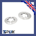 Rear Brake Discs Ford Transit Mk8 2.2 2.0 Rwd Double Rear Wheel Twin 2014 On 308MM