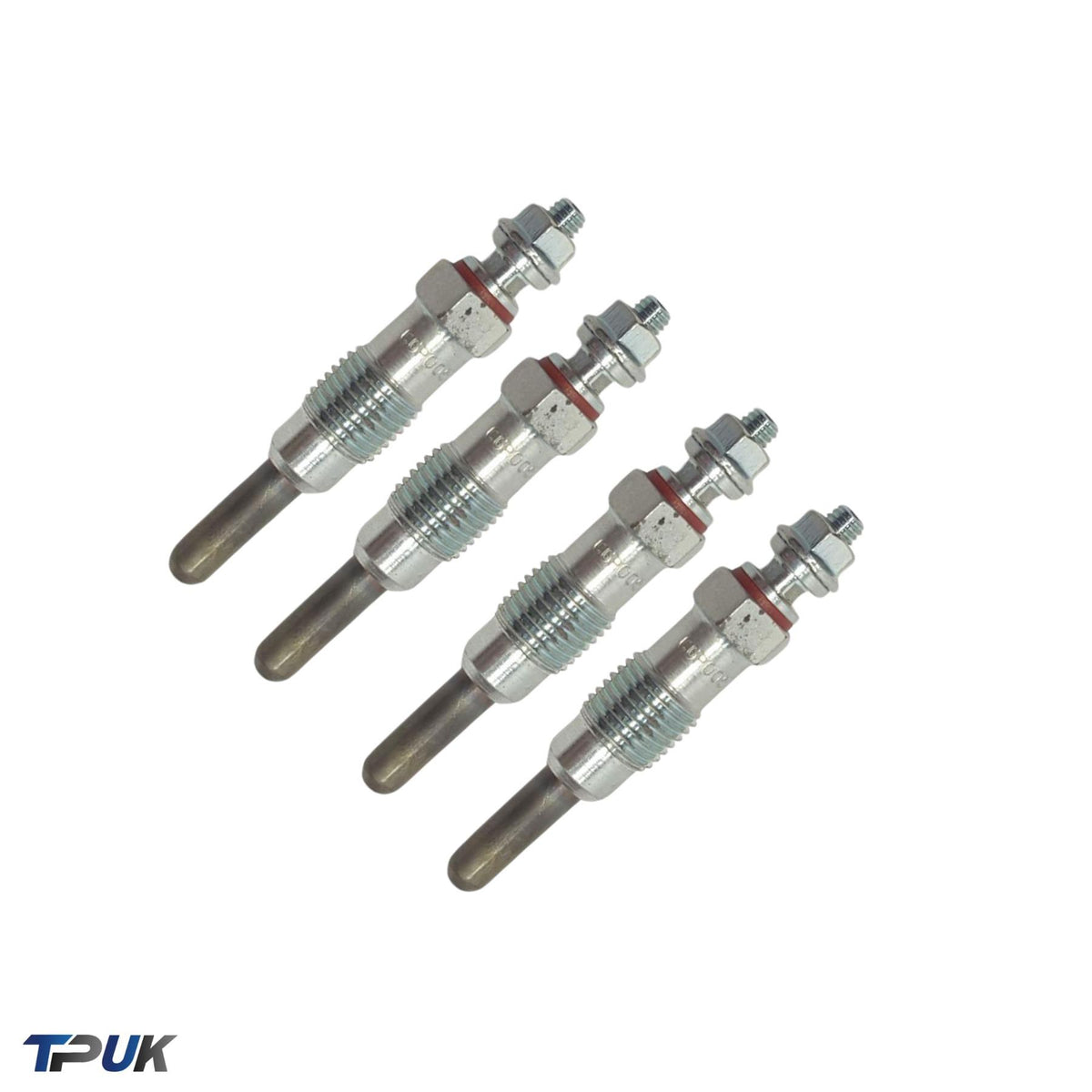Heater Glow Plugs For Ford Escort Fiesta Orion 1.6 D Diesel Dual Core Per 4