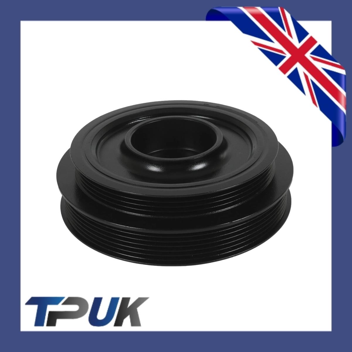 Ford Transit Crankshaft Pulley 2.2 Mk7 Mk8 Custom 2006 On Fwd Torsion Damper