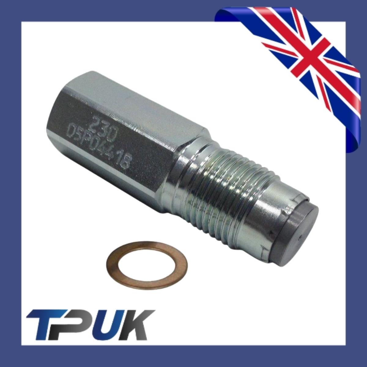 Isuzu Holden Rodeo D-Max 2.5 3.0 Fuel Rail Pressure Relief Limiter Valve Sensor