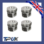 Transit Connect S-Max Smax 1.8 Tdci 2006 On Brand New Pistons Piston Set Of 4