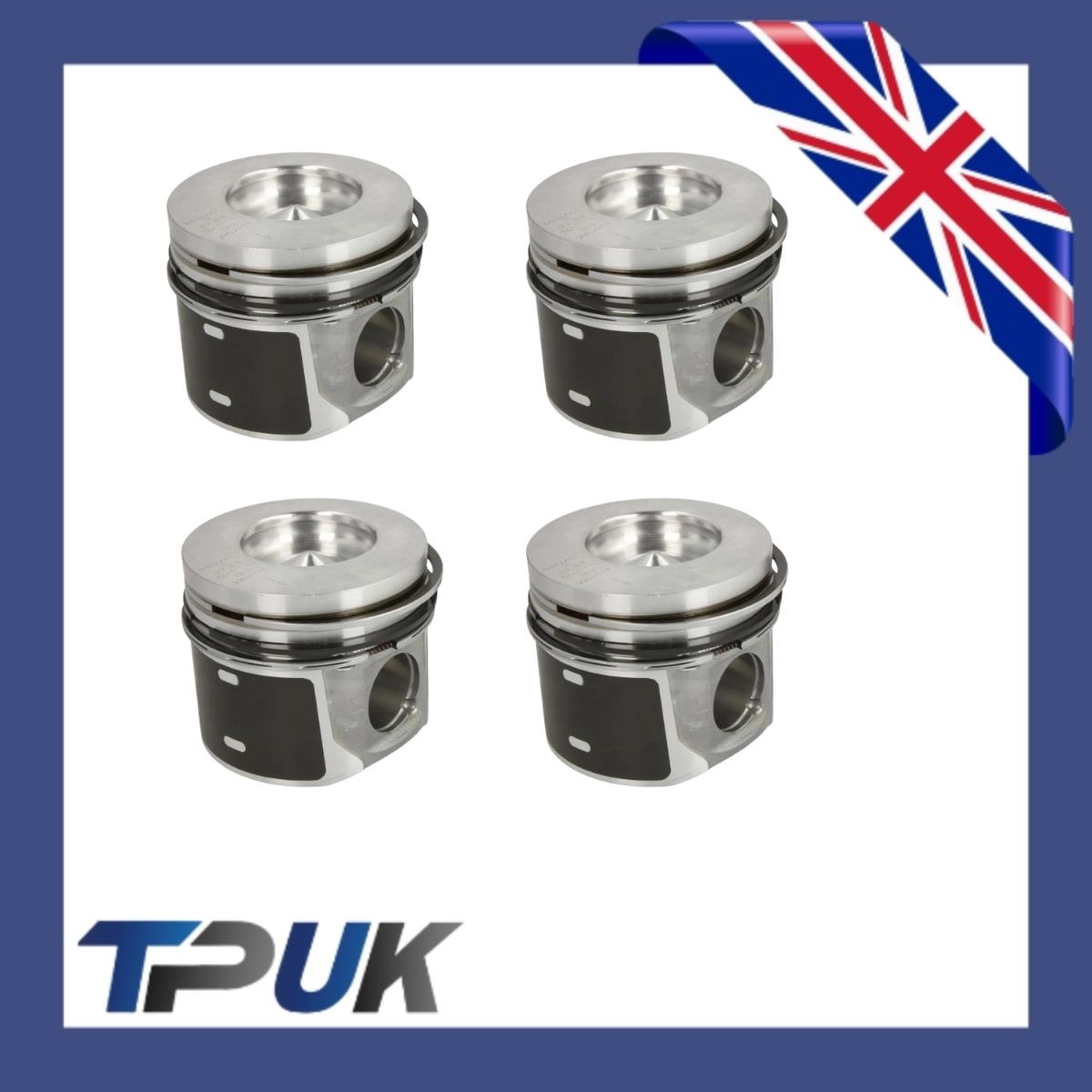 Transit Connect S-Max Smax 1.8 Tdci 2006 On Brand New Pistons Piston Set Of 4