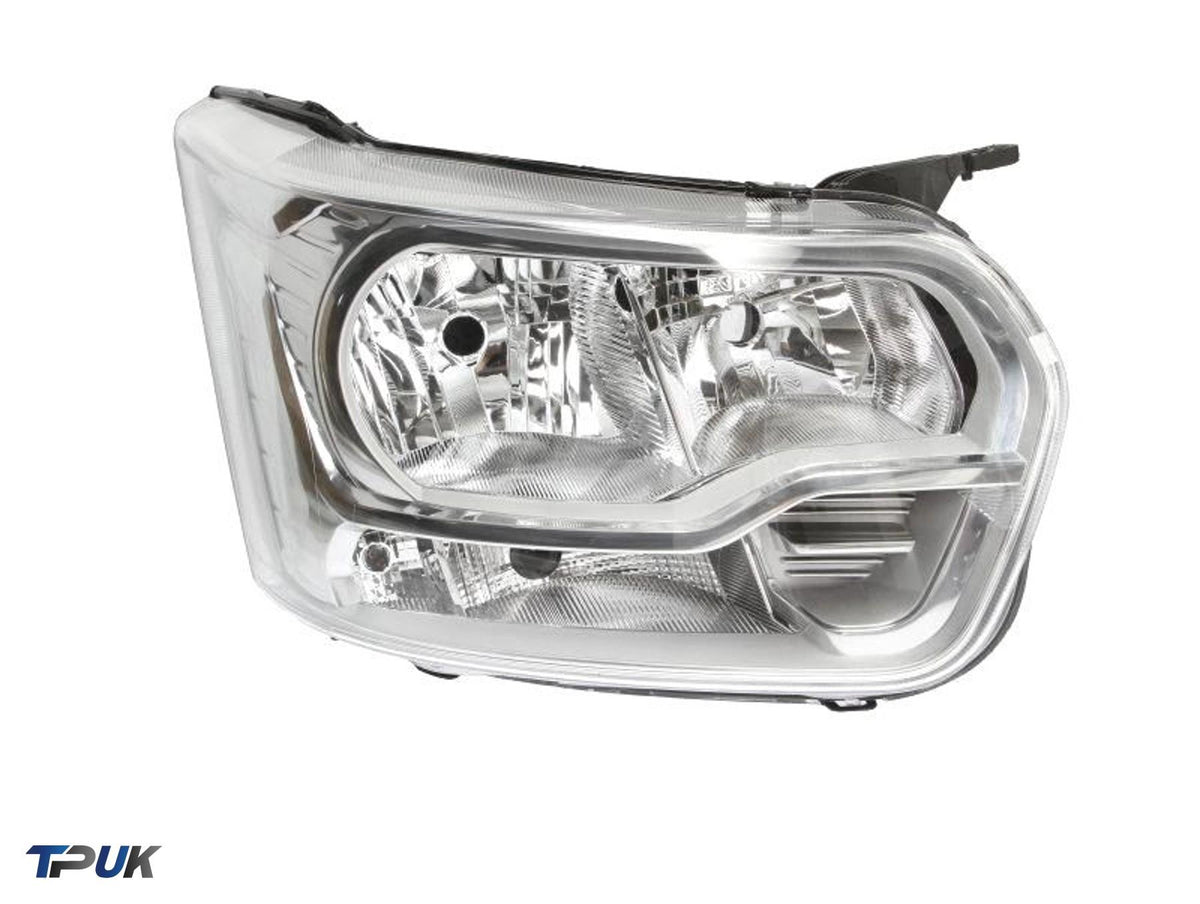 Front Right Headlight For Ford Transit 2.0 2.2 2013 On Lhd In Silver 1830355