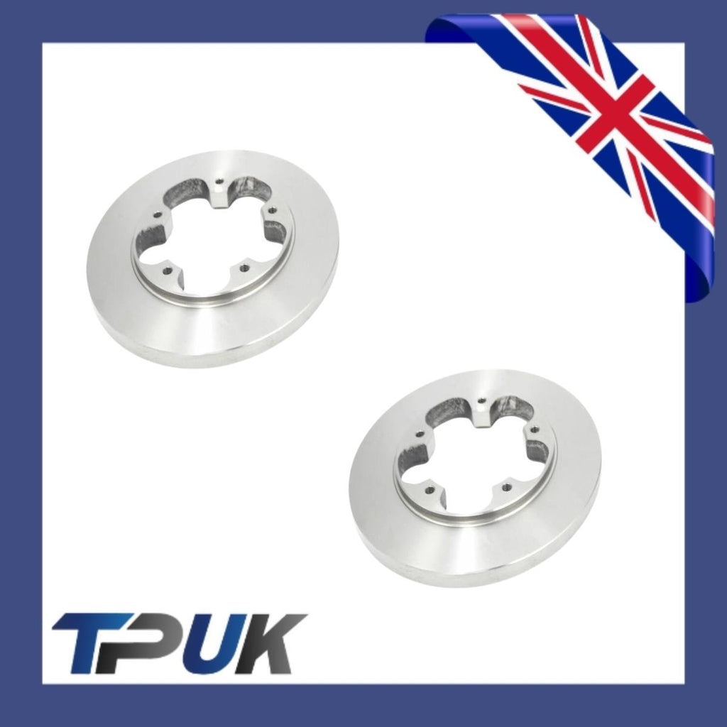 Rear Brake Discs Ford Transit Mk8 2.2 2.0 Rwd Double Rear Wheel Twin 2014 On 308MM