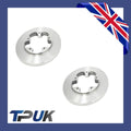 Rear Brake Discs Ford Transit Mk8 2.2 2.0 Rwd Double Rear Wheel Twin 2014 On 308MM