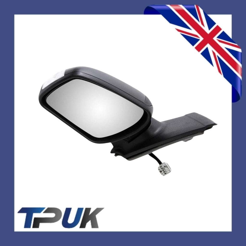 Electric Door Wing Mirror For Ford Focus 1.6 1.8 2.0 2004-2012 Black Left Side