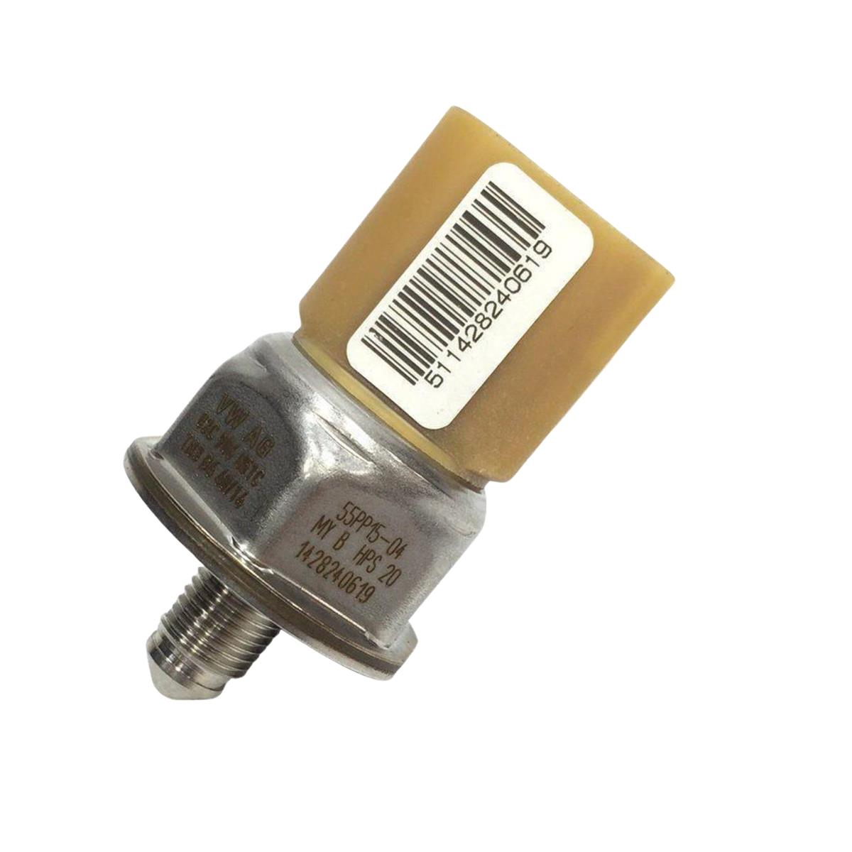 Audi 3.0 Fuel Rail High Pressure Sensor Injection Valve A4 A5 A6 A7 A8 Aq5 Aq7