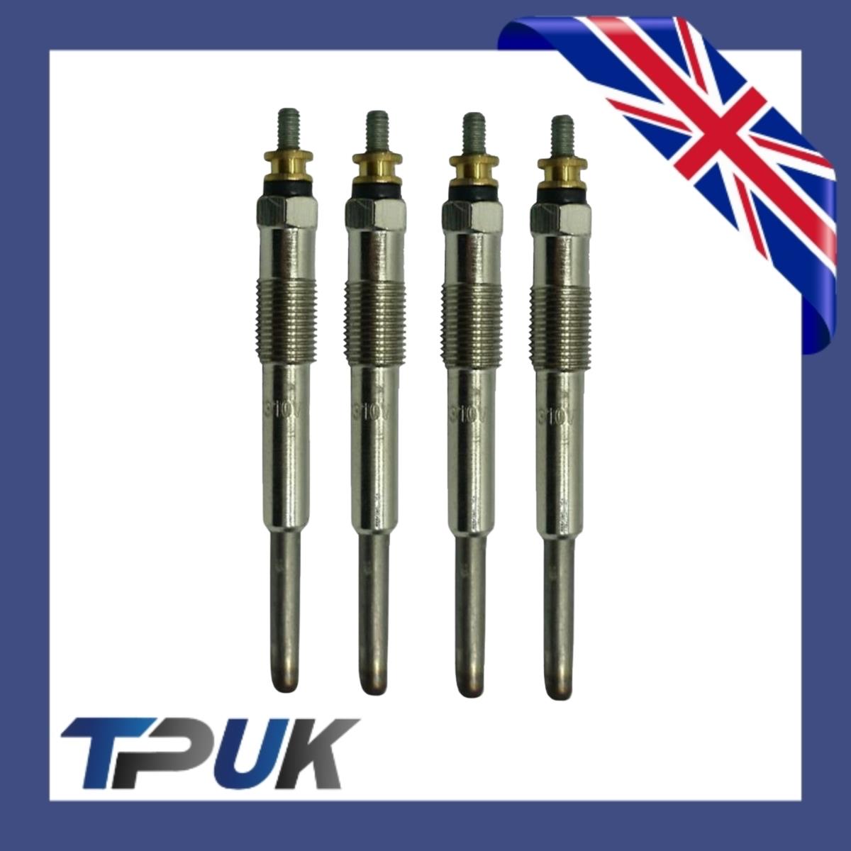 Glow Plugs For Volvo 240 440 740 780 940 S40 V40 1.9 2.4 1978-1999 Per 4 1257141
