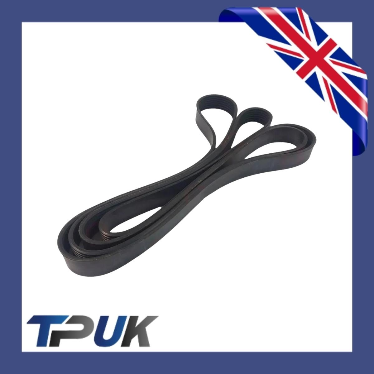 Fan Drive Belt Fits Transit Mk6 2.4 Rwd 2000-2006 With Air Con 7PK2875 1129182