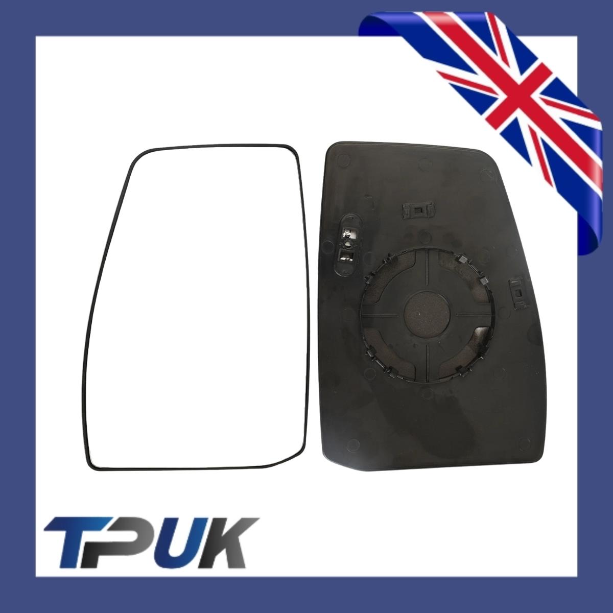 Ford Transit Custom Front Door Mirror Glass Right Side Tourneo 2012 Onward Rh