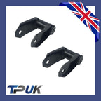 Rear Leaf Spring Shackes For Ford Transit Mk7 2006 - 2014 Pair Left Right Bush