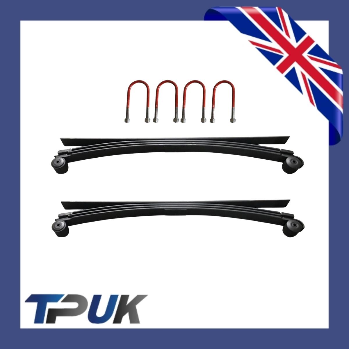 Transit Leaf Springs 3+1 & Ubolts Ford  Mk7 2.2 2.4 Rwd 2006-2014 Per Pair