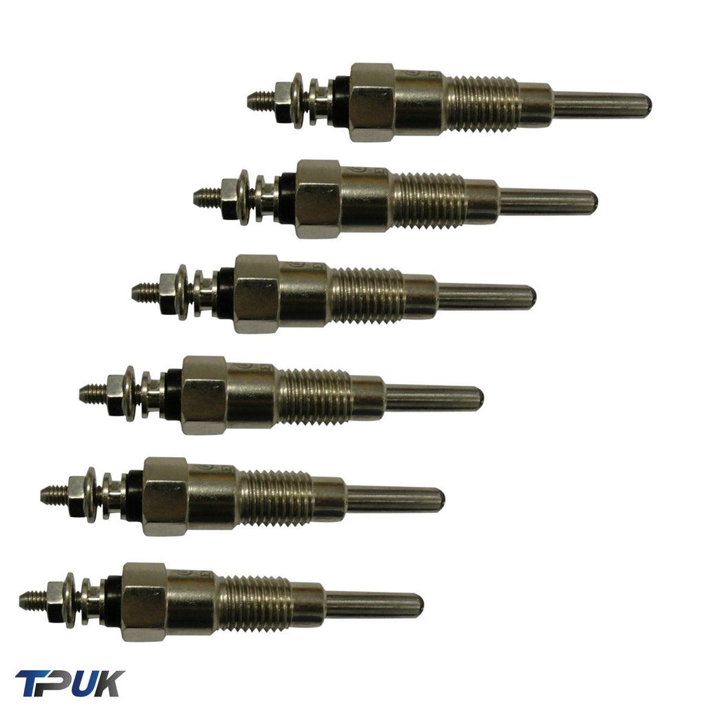 Glow Plugs For Nissan Pick Up 2.5 1983-1986 Per 6 11065-34W00 Cgp026