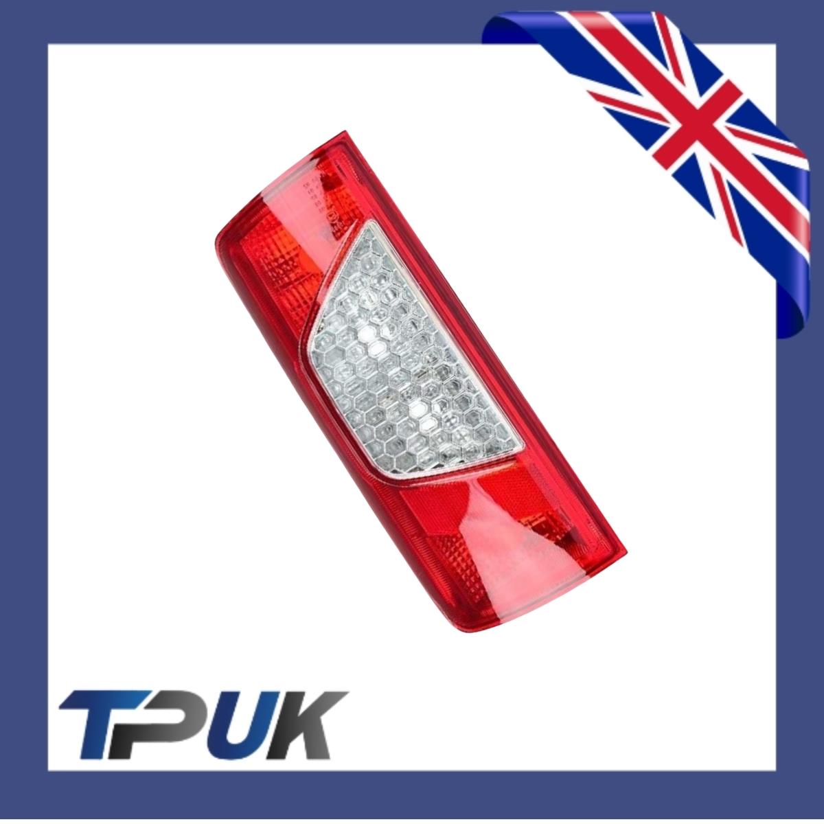 Transit Connect Rear Lamp Lens Light 2009 On Mk2 Right + Left OS+NS Pair (2)