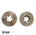 Ford Transit Mk6 Brake Discs 2000 - 2006 Pair 2.0 Fwd Left Right