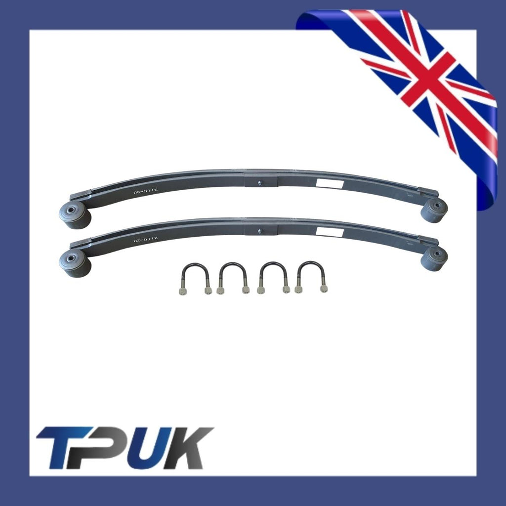 Ford Transit Leaf Springs Double  (2) 2.2 2.4 Pair Mk7 Fwd Rwd 75Mm Bush U Bolts
