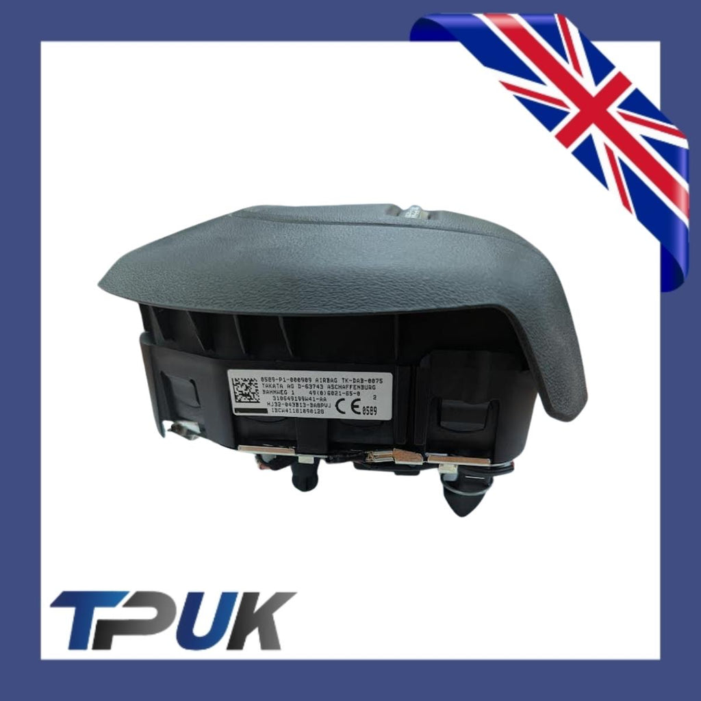 Range Rover Evoque Air Bag Module Steering Wheel Black Ebony Lv L538 2011 On
