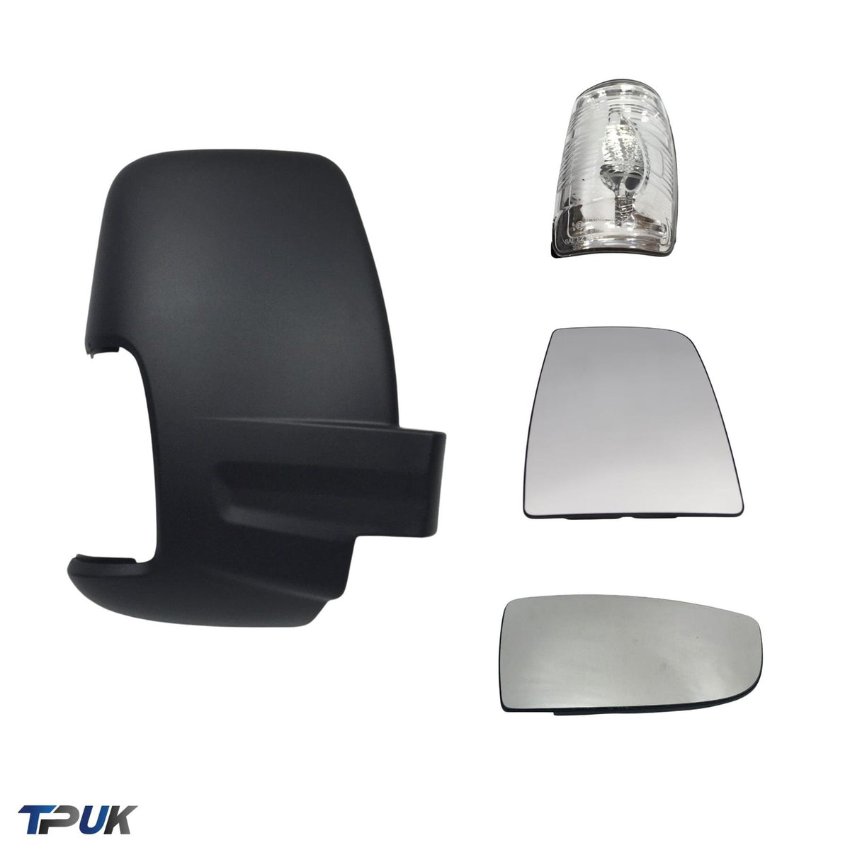 Right Wing Mirror Complete Set For Ford Transit Mk8 2.0 2.2 Ecoblue 2013 On