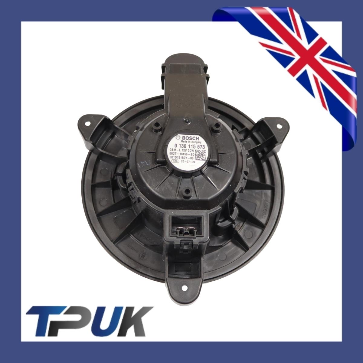 Heater Blower Fan Motor Ford Transit Custom Mk8 Bosch 2012 On 2.0 2.2 0130115573