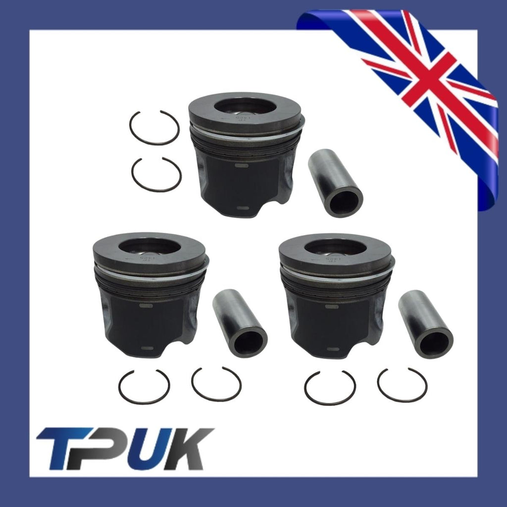 Piston Rings And Pin For Land Rover Defender 2.4 2006 On Per 3 72725Std