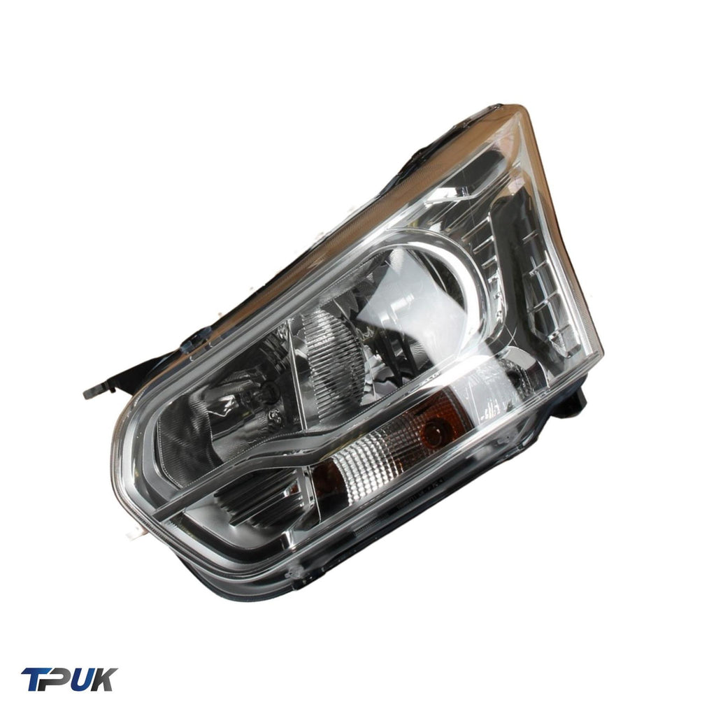 Headlight For Ford Transit Mk8 2.0 2.2 2013 On Lhd In Black Left 1815696