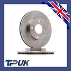 2X Front Brake Discs For Ford Mondeo 1993-96 260mm Vented 5026784 93BX1125AC