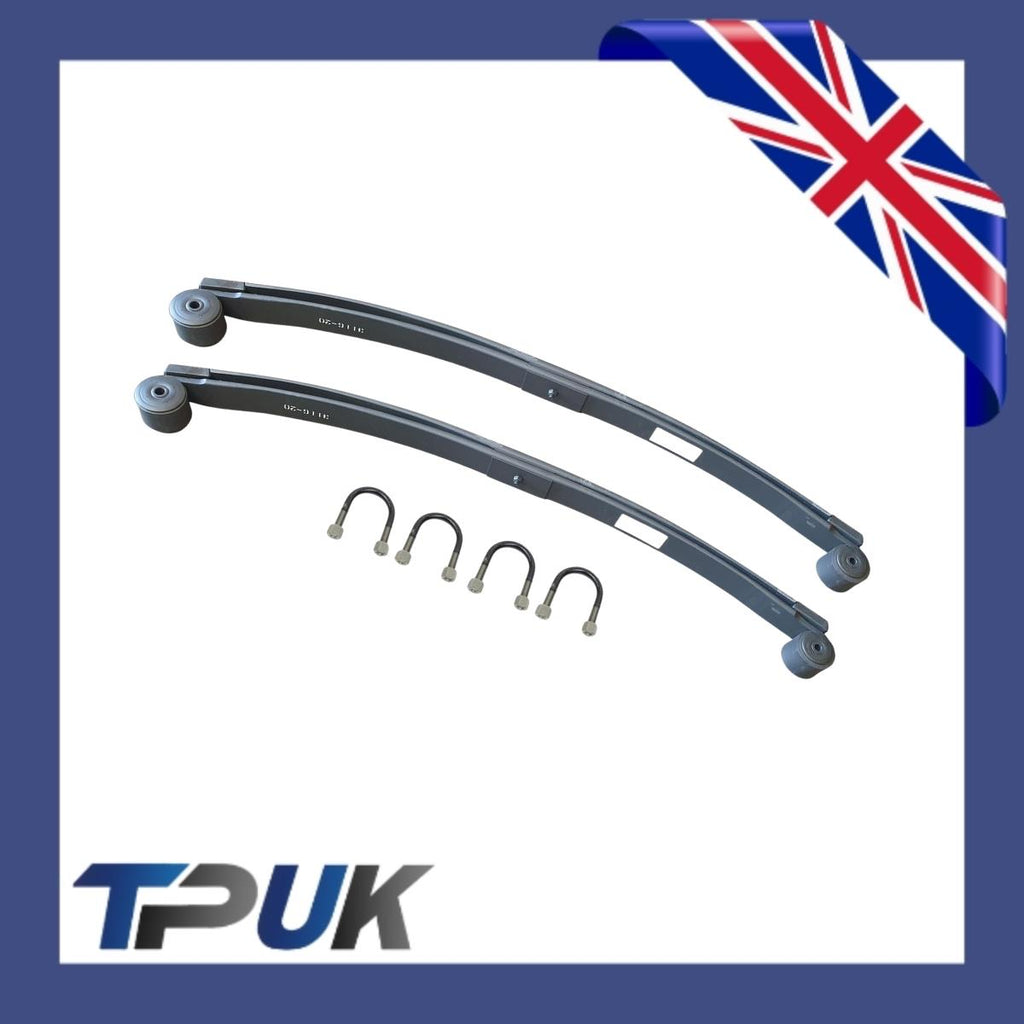 Ford Transit Leaf Springs Double  (2) 2.2 2.4 Pair Mk7 Fwd Rwd 75Mm Bush U Bolts
