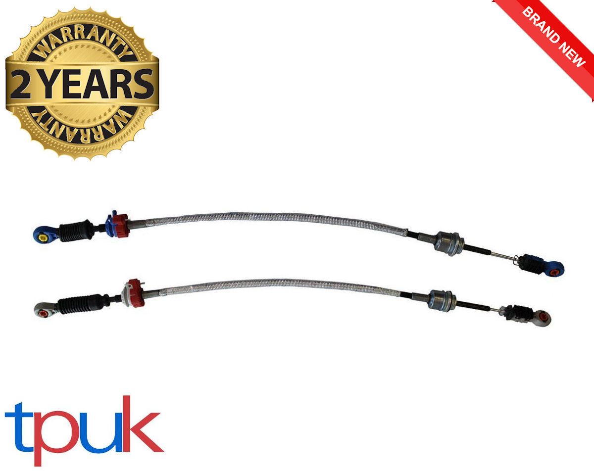 FORD TRANSIT 2.0 GEAR CHANGE MK6 CABLE FWD PAIR CABLES GREY BLUE