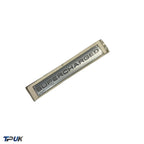 Supercharged Silver Badge For A Range Of Vehicles Fit Rear Tailgate Front Arch