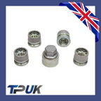 Locking Wheel Nut Set For Ford Transit Mk8 2014 On Hk211A043Aa 2221666