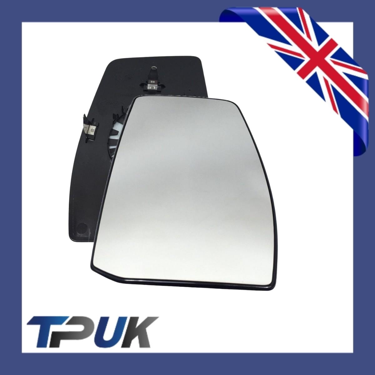 Ford Transit Custom Front Door Mirror Glass Right Side Tourneo 2012 Onward Rh